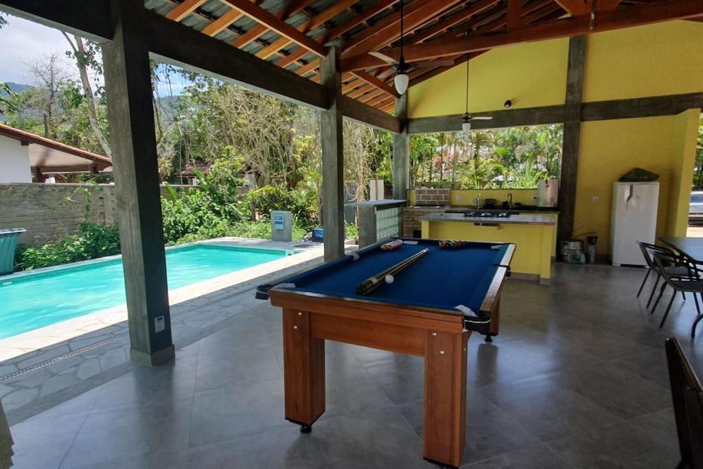 Itamambuca A Beira Mar Com Piscina Villa Ubatuba Eksteriør bilde
