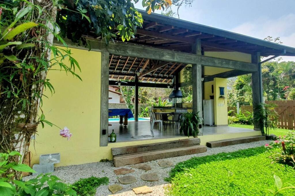 Itamambuca A Beira Mar Com Piscina Villa Ubatuba Eksteriør bilde