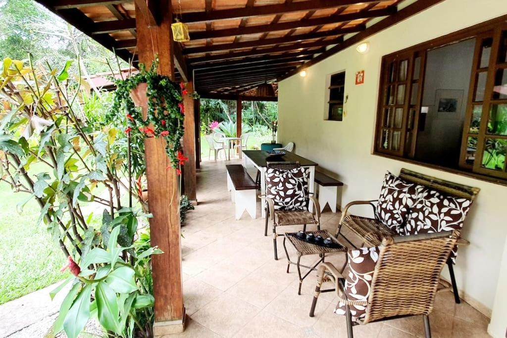 Itamambuca A Beira Mar Com Piscina Villa Ubatuba Eksteriør bilde